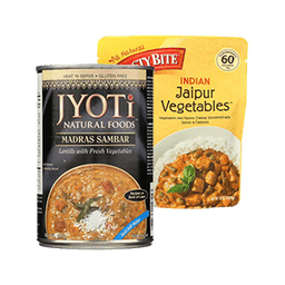 Contains 97 Indian Meals products